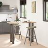 vidaXL Bartischbeine 4 Stk. Naturstahl 100-102 cm Stahl