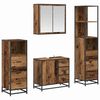 vidaXL Badezimmerm&ouml;bel-Set 4 stk. Altholz 65 x 33 x 60 cm
