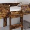 vidaXL Etagenbett f&uuml;r Kinder Ger&auml;ucherte Eiche 80 x 160 cm