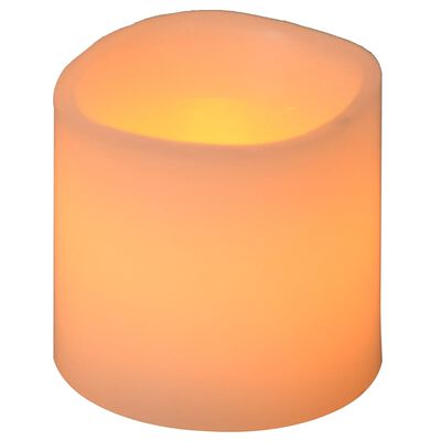 vidaXL Elektrische LED-Kerzen 24 Stk. Warmweiß