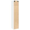 vidaXL Hochschrank Schmal Wei&szlig; 45x42,5x225 cm Holzwerkstoff