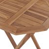vidaXL 3-tlg. Garten-Essgruppe Massivholz Teak