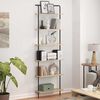 vidaXL B&uuml;cherregal Sonoma-Eiche 60 x 24 x 203 cm Holzwerkstoff