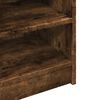 vidaXL Waschbeckenunterschrank R&auml;uchereiche 90x29x55 cm Holzwerkstoff