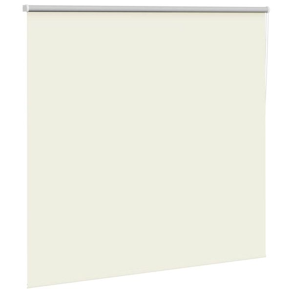 vidaXL Verdunkelungsrollo Cremewei&szlig; 155x130cm Stoffbreite 151,6cm