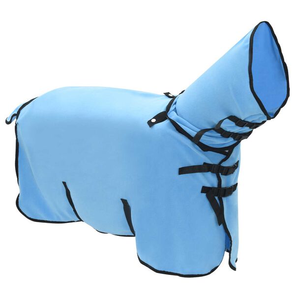 vidaXL Pferdedecke Volles Aqua 75 cm Polyester