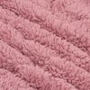 vidaXL Sommerdecke Rosa 135 x 200 cm Mikrofaser und Teddy-Fleece