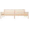 vidaXL Massivholzbett ohne Matratze 200x200 cm