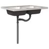 vidaXL K&uuml;chenschrank mit T&uuml;r Lucca Ger&auml;ucherte Eiche 80 x 46 x 81.5 cm