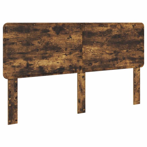 vidaXL Kopfteil Ger&auml;ucherte Eiche 180 cm Holzwerkstoff