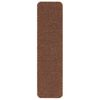 vidaXL Rutschfeste Treppenmatten 15 pcs Gelb 75 x 20 cm PP