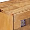 vidaXL Nachttisch Natur 50 x 33 x 60 cm Massivholz Mango