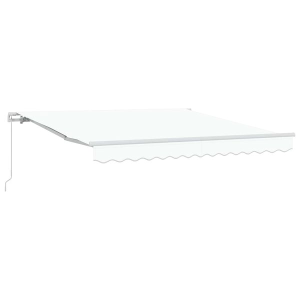 vidaXL Markise Wei&szlig; 300 x 250 x 165 cm Polyester