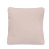 vidaXL Wurfkissen Geflecht mit Kissen 2 pcs Rosa 45 x 45 cm Baumwolle