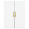 vidaXL Highboard Wei&szlig; 69,5x34x180 cm Holzwerkstoff