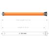 vidaXL Rohrmotoren 2 Stk. 10Nm
