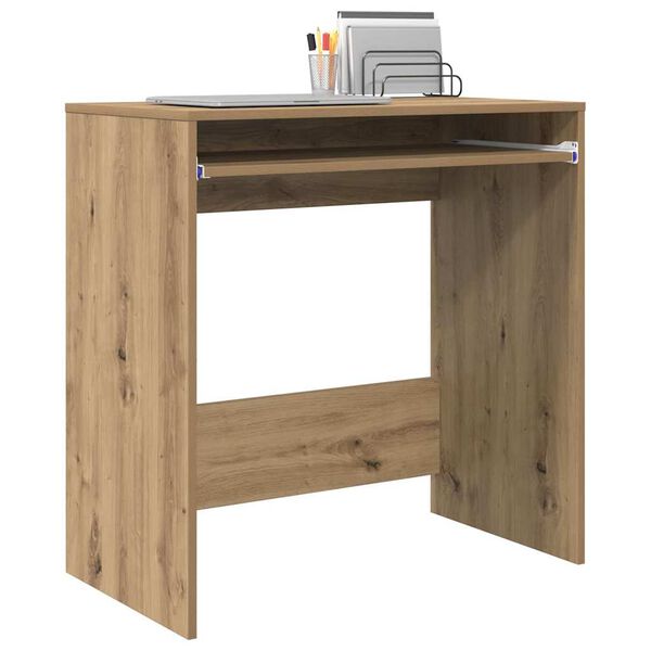 vidaXL Schreibtisch Artisan-Eiche 77,5 x 43 x 79 cm Holzwerkstoff