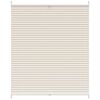 vidaXL Plissee Faltrollo Rollo Plisseerollo 110x100cm Creme