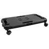 vidaXL Transportroller 5 Stk. Schwarz Polypropylen 200 kg