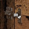vidaXL TV-Schrankset Wandmontiert 4 pcs Altholz Holzwerkstoff