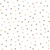 Noordwand Tapete Mondo baby Confetti Dots Rosa, Wei&szlig; und Braun