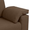 vidaXL Sofa 2 pcs Braun 219 x 80 x 82 cm Stoff