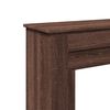vidaXL Kaminumrandung Braun Eichen-Optik 90x30x90 cm Holzwerkstoff