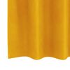 vidaXL Verdunkelungsvorh&auml;nge 2 pcs Senfgelb 140 x 225 cm Samt