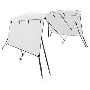 vidaXL 3-Bow Bimini-Top mit Seitenteilen 183x(137-152)x137 cm