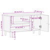 vidaXL TV-Schrank 80x31x46 cm Massivholz Mango