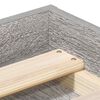 vidaXL Bettgestell Grau Sonoma 200x200 cm