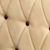 vidaXL Chesterfield-Sessel Braun Echtleder