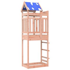 vidaXL Spielturm Braun 85 x 52,5 x 239 cm Massives Douglasienholz