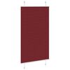 vidaXL Plissee Bordeauxrot 70x150 cm Stoffbreite 69,4 cm Polyester