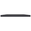 vidaXL B&uuml;cherregal-Bretter 4 Stk. Grau 100x30x1,5 cm Holzwerkstoff