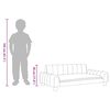 vidaXL Kindersofa Grau 90x53x30 cm Kunstleder