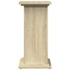 vidaXL Postament mit Stauraum Sonoma-Eiche 31x30x60 cm Holzwerkstoff
