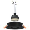 vidaXL Spotlight 24 pcs Schwarz 9 x 9 x 2 cm Aluminium