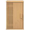 vidaXL Badezimmerm&ouml;bel-Set mit Regal 3 pcs Braun Massivholz Kiefer