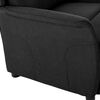vidaXL Liegestuhl Schwarz 66,5 x 94 x 101,5 cm Polyester
