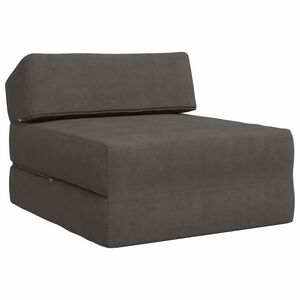 vidaXL Klappsofa Bett Dunkelgrau 60 x 70 x 41 cm Stoff