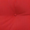 vidaXL R&uuml;cken Kissen Rot 160 x 24 x 50 cm Stoff