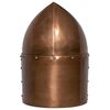 vidaXL Mittelalterlicher Ritterhelm Antik LARP Replik Kupfern Stahl