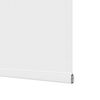 vidaXL Verdunkelungsrollo Wei&szlig; 140x175 cm Stoffbreite 136,6 cm