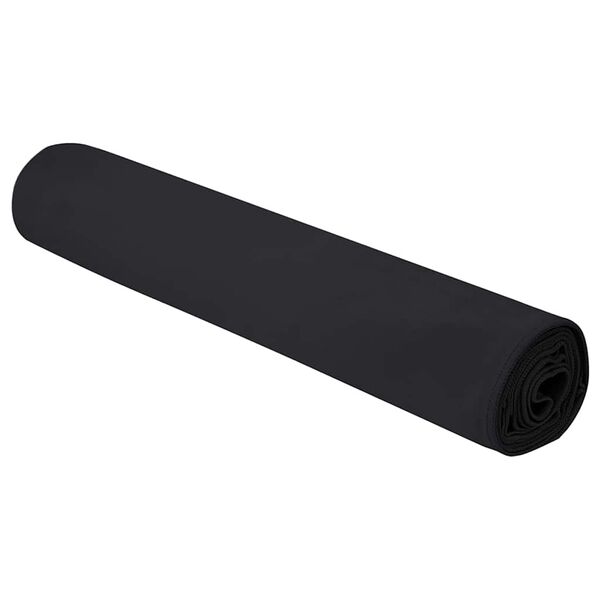 vidaXL Sporthandt&uuml;cher 2 pcs Schwarz 180 x 90 cm