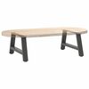 vidaXL Couchtischbeine A-Form 2 Stk. Anthrazit 60x(30-31) cm Stahl