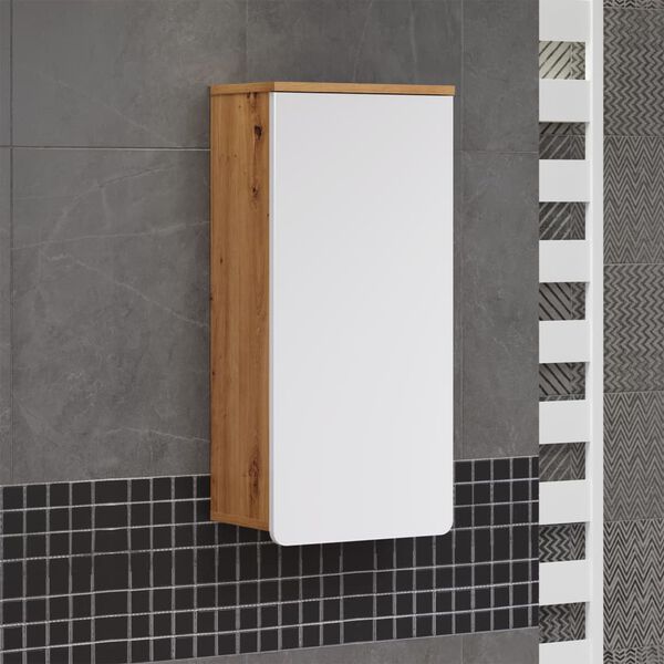 Trendteam Wandschrank Ciara Wei&szlig; und Artisan Eiche