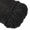 vidaXL Arbeitsseil Schwarz 6 mm 100 m Polypropylen