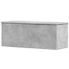 vidaXL Truhe Betongrau 90x35x35 cm Holzwerkstoff