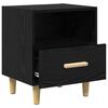 vidaXL Nachttisch Schwarz Eichen-Optik 40 x 35 x 47 cm Holzwerkstoff